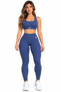 Conjunto deportibo liso azul dupe ALO